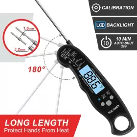 733424622946 KULUNER Waterproof Digital Meat Lcd Thermometer #3