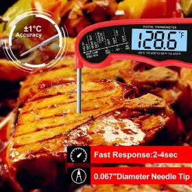 738628707253 KULUNER Waterproof Digital Meat Lcd Thermometer #2