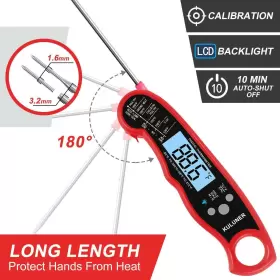738628707253 KULUNER Waterproof Digital Meat Lcd Thermometer #3