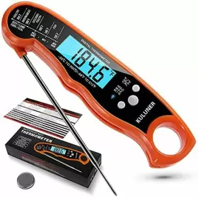 783906265291 KULUNER Waterproof Digital Meat Thermometer Prob