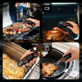 GT-98B KULUNER Rapid Accurate Meat Thermometer Waterproof #3