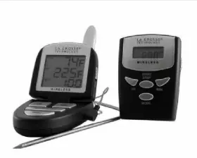 922818 LA CROSSE TECHNOLOGY Wireless Handheld Food Cooking