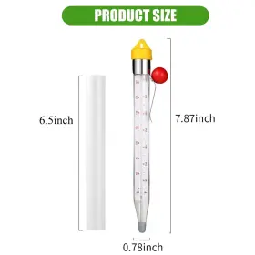 CDFT001 LABO TECHNOLOGY Candy Thermometer Pot Clip Glass #2