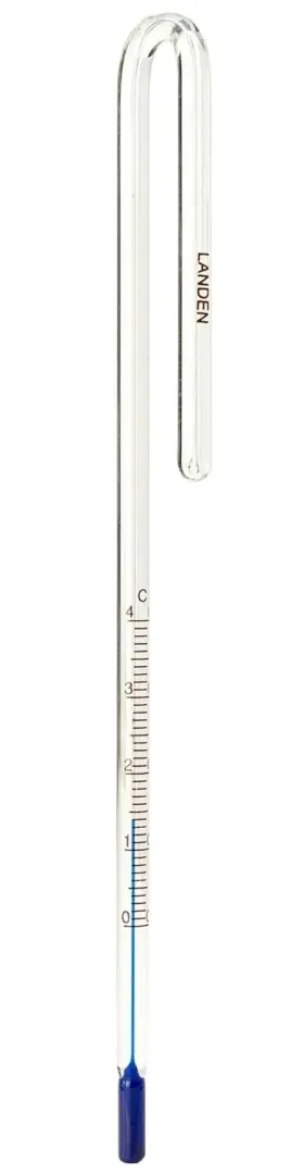 G-10W LANDEN Aquarium Thermometer Rimless Scale Background #3