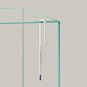 G-10W LANDEN Aquarium Thermometer Rimless Scale Background
