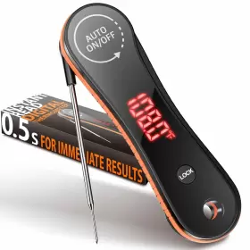 732133675960 LAVFA Digital Meat Thermometer Accuracy Rotat