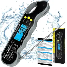 785034541377 LAVFA Meat Thermometer Ultra Precise Waterproof