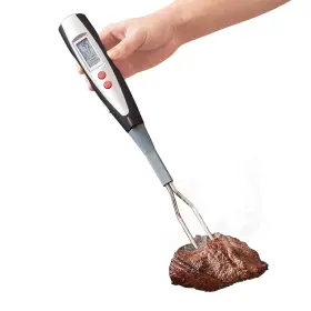 791258142085 LFCFORLDX Lfcfordx Meat Thermometer Fork Alarm