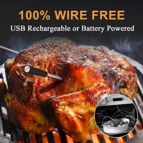 732141670117 LIANGDU Smart Meat Thermometer Bluetooth Oven #2
