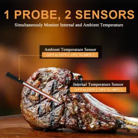 732141670117 LIANGDU Smart Meat Thermometer Bluetooth Oven #3