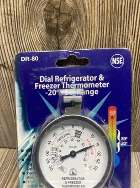DM-200 LIBERTYWARE Dial Refrigerator Freezer Thermometer #2