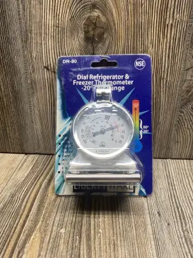 DM-200 LIBERTYWARE Dial Refrigerator Freezer Thermometer
