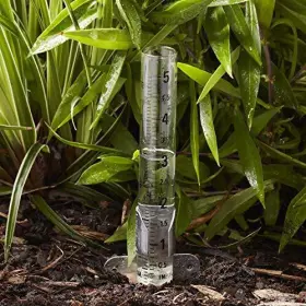 2710N PRECISION Mountable Glass Tube Rain Gauge #2
