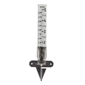 2710N PRECISION Mountable Glass Tube Rain Gauge