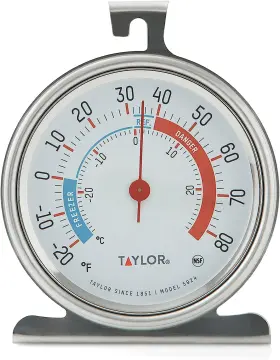 744759956323 TAYLOR Dial Kitchen Refrigerator Freezer Analog