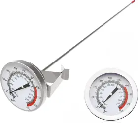 744110074949 LIGHTBEAM Stem Thermometer Pot Clip Dial
