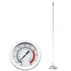 LB-MT01 LIGHTBEAM Stem Thermometer Clamp Dial Meat Bbq #2