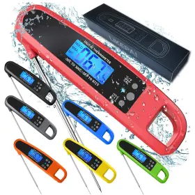 Q18-RED LIKEPAI Meat Thermometer Kitchen Cooking Ultra
