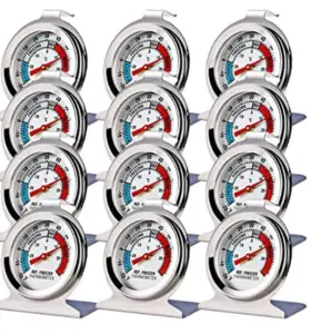 313042299227 LINKDM Pack Refrigerator Freezer Thermometer