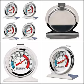 704768089436 LINKDM Pack Refrigerator Freezer Thermometer
