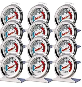 B07ZDNP838 LINKDM Pack Refrigerator Freezer Thermometer Dial