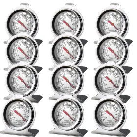B09C1RSB9F LINKDM Steel Refrigerator Freezer Thermometer Dial