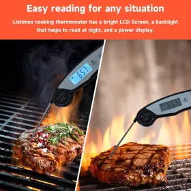 785229807653 LISTIME Meat Thermometer Grill Cooking Bbq Food #3