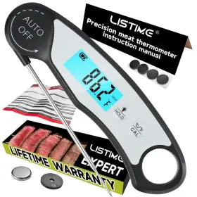 785229807653 LISTIME Meat Thermometer Grill Cooking Bbq Food