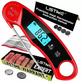 JOY125-R LISTIME Meat Thermometer Grill Cooking Bbq Food