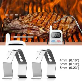 719889700320 LITTLEGOOD Meat Thermometer Probe Clip Ambient #2