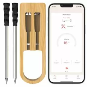 768523561278 LIUARA Wireless Meat Thermometer Ceramic Probe