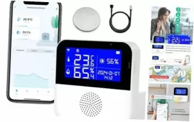 AS90W-WIFI LORA Thermometer Refrigerator Fridge Freezer Alarm