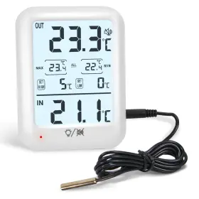 AL-8B LXSZRPH Digital Freezer Thermometer Alarm Fridge Water