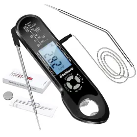 717817507065 MAGODEY Wire Digital Meat Thermometer Alarm