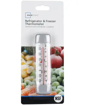 ATB-3503-21 MAINSTAYS Refrigerator Freezer Thermometer Fridge