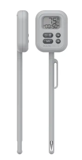MSS336178597001 MAINSTAYS Food Cooking Thermometer Lcd Screen