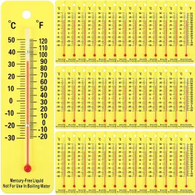 QE-MAITYS-10001 MAITYS Student Thermometers Dual Scale Analog