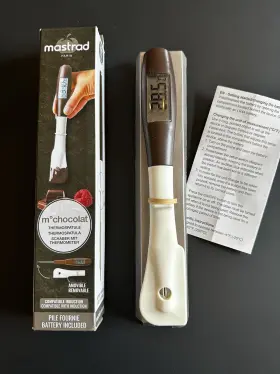 885902741165 MASTRAD Chocolate Spatula Thermometer Scraper