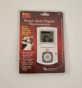ET-87 MAVERICK Redi Chek Roast Alert Digital Thermometer Lcd