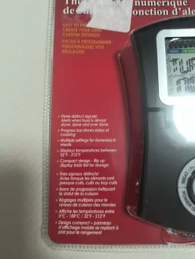 ET-88C MAVERICK Redi Chek Roast Alert Digital Thermometer #3