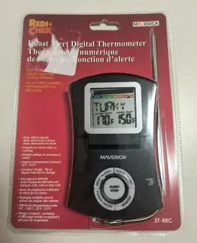 ET-88C MAVERICK Redi Chek Roast Alert Digital Thermometer