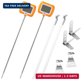 JZ16009 MBJZSL Digital Candy Thermometer Pot Clip Waterproof