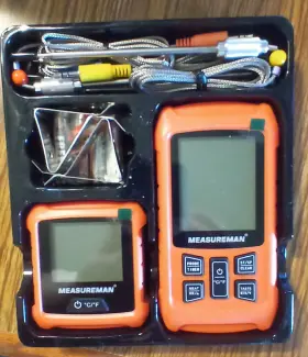 FM127 MEASUREMAN Wireless Digital Meat Thermometer Cooking #2