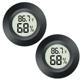 607555082312 MEGGSI Mini Digital Hygrometer Gauge Thermometer