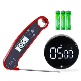 WDJ-T50 MEIYIDA Digital Meat Thermometer Kitchen Timer Set