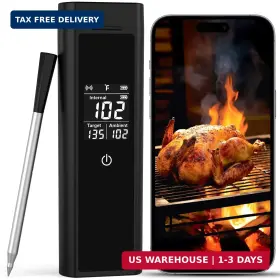 DT-129B METERALLA Wireless Meat Thermometer Bluetooth Digital