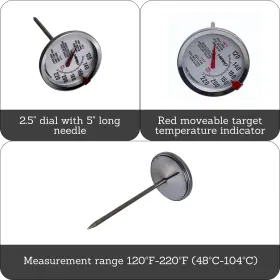 094046113114 MIRRO Steel Meat Thermometer #2