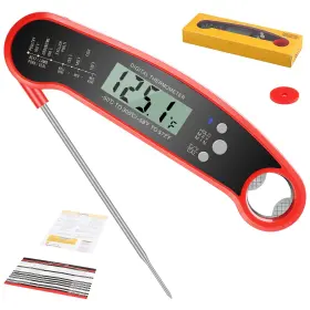 AUSMTAA1-RD MIXORA Digital Meat Thermometer Waterproof