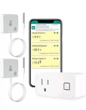 744759855299 MOCREO Wifi Freezer Thermometer Alarm Email Data