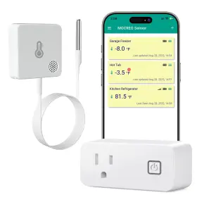 H2-ST5S MOCREO Wifi Freezer Thermometer Alarm Wireless Sensor
